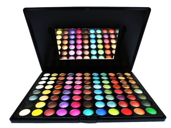 Kit Paleta Maquiagem Tango 88 Sombras 3d Espelho 2 Pinceis