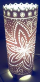 Luminária PVC Folha