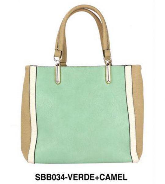 Bolsa de Ombro Feminina com Duas Divisões - 034SBB