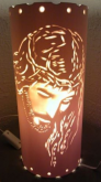 Luminária PVC  Jesus Cristo