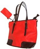 Bolsa Feminina Bella Vida (Vermelho e Preto)