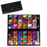 Macrilan Kit Maquiagem Estojo Carteira com 108 Sombras 3D -